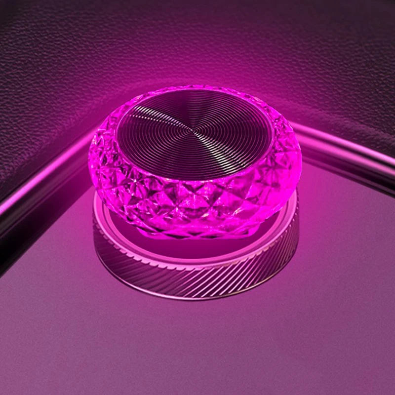 Portable USB Car Ambient Light, Mini LED Decorative Car Interior Atmosphere Lamps, Ambient Light, Computer Light, Plug & Play