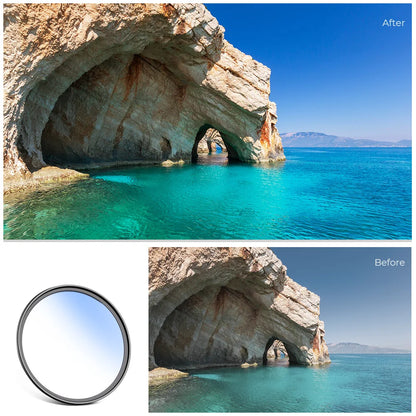 K&F Concept MC Ultra-Slim Multi-Coated HD UV Protection Filter 37mm 43mm 46mm 49mm 52mm 55mm 58mm 62mm 67mm 72mm 77mm 82mm
