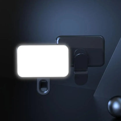 Mini Portable Selfie Fill Light, Rechargeable, 3 Adjustable Brightness Modes, Mobile Phone Clip, Makeup, Computer Fill Light