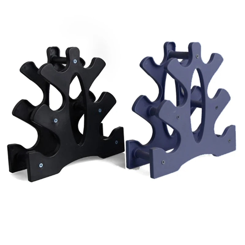 Soporte de Almacenamiento para Mancuernas de 3 Niveles, Soporte Multicapa para Mancuernas, Soporte para Pesas para el Hogar, Oficina o Gimnasio