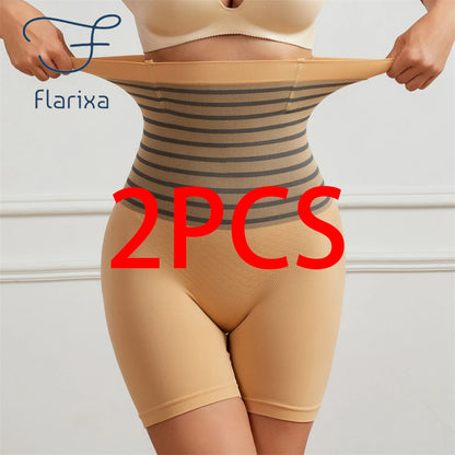 Bragas Moldeadoras Cintura Alta Flarixa Mujer – Sin Costuras, Control de Vientre y Levanta Caderas