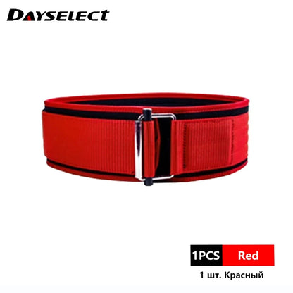 Cinturón de Levantamiento de Pesas con Hebilla Autoblocante – Nailon Ajustable, Soporte Lumbar | dayselect KD517