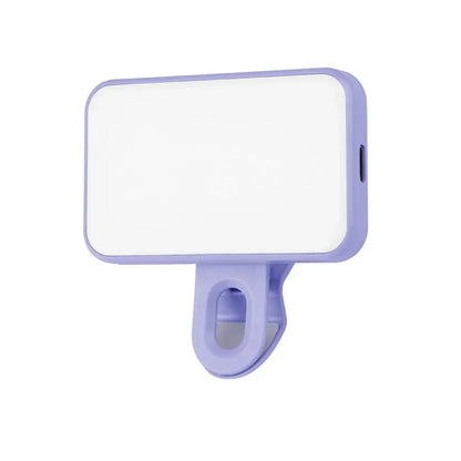 Mini Portable Selfie Fill Light, Rechargeable, 3 Adjustable Brightness Modes, Mobile Phone Clip, Makeup, Computer Fill Light