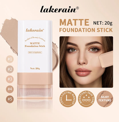 Base en Barra Bálsamo 6 Colores – Alta Cobertura, Hidratante con 7 Ingredientes Activos 18g