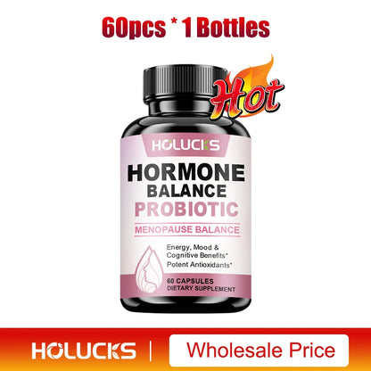 Probiotic for Hormonal Balance, Supports Menopausal Balance, Relieves Fatigue, Mood Swings, Improves Digestion and Metabolism