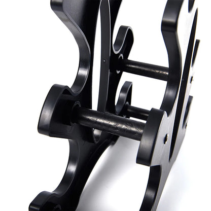 Soporte de Almacenamiento para Mancuernas de 3 Niveles, Soporte Multicapa para Mancuernas, Soporte para Pesas para el Hogar, Oficina o Gimnasio