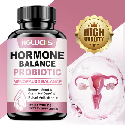 Probiotic for Hormonal Balance, Supports Menopausal Balance, Relieves Fatigue, Mood Swings, Improves Digestion and Metabolism