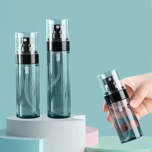 Botella pulverizadora esterilizada con Alcohol, dispensador de tóner para cosméticos, botella vacía con pulverizador en movimiento, portátil, para viaje, 30/60/80/100/120ml
