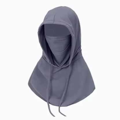 Sombrero con Protección Solar UV – Máscara Facial para Senderismo y Camping
