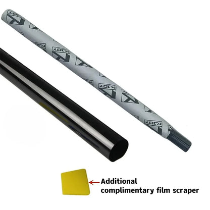 Lámina Tintada Negra para Ventana de Coche y Hogar 50x300cm – Protector Solar UV