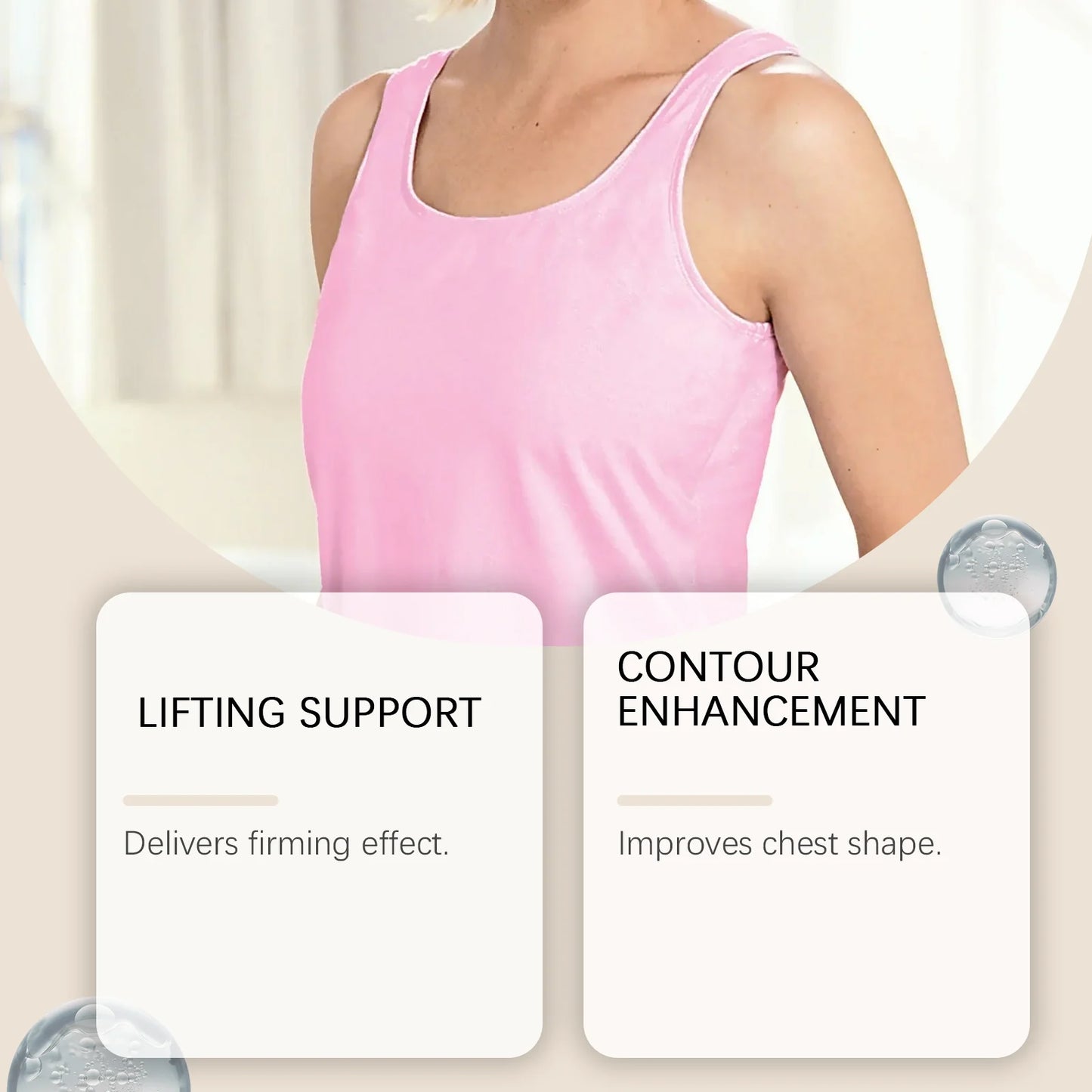Breast lift patch, 10 Pcs, firming and shaping, skin care, hydrolyzed collagen, infusion, invisible and comfortable women's clothing