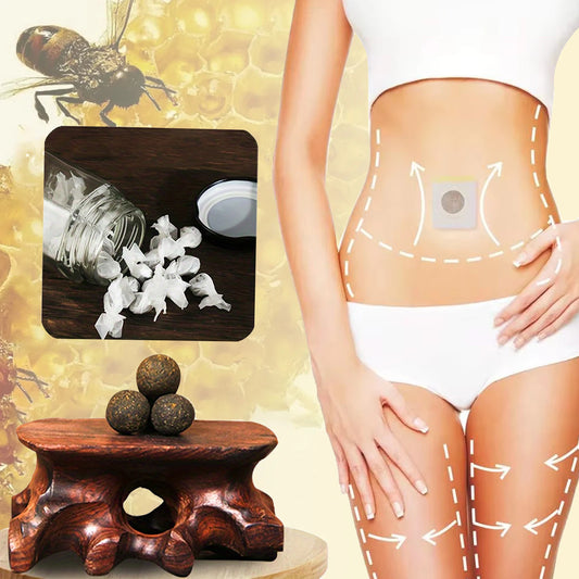 Body Shaping Patches, Honey Belly Toning Pill, Lymphatic Rapid Fat Burning, Stomach Enhancement, Slimming Stickers for Women and Men