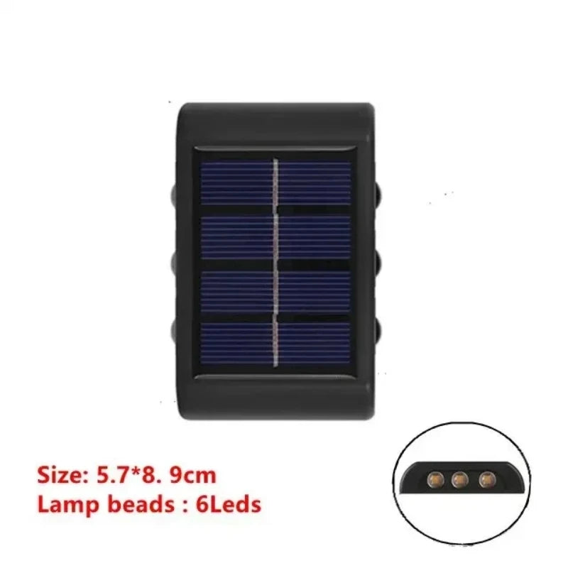 Outdoor Solar LED Light, Solar Lighting Sensor Lamp, Street Lights, Outdoor Garden Decoration, Garland, Waterproof Solar Collector