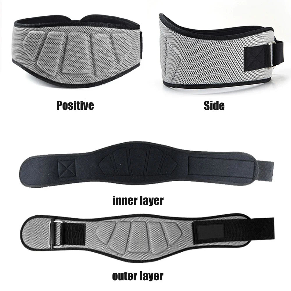 Cinturones de Levantamiento de Pesas para Fitness Deportivo, Soporte Lumbar para Entrenamiento en Gimnasio, Powerlifting, Entrenamiento de Fuerza, Sentadillas, Levantamiento de Pesas