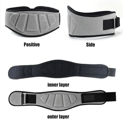 Cinturones de Levantamiento de Pesas para Fitness Deportivo, Soporte Lumbar para Entrenamiento en Gimnasio, Powerlifting, Entrenamiento de Fuerza, Sentadillas, Levantamiento de Pesas