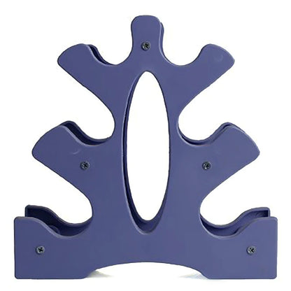 Soporte de Almacenamiento para Mancuernas de 3 Niveles, Soporte Multicapa para Mancuernas, Soporte para Pesas para el Hogar, Oficina o Gimnasio