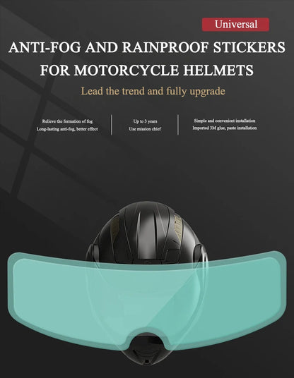 Casco de motocicleta a prueba de sol, película antiniebla antideslumbrante, protección UV, película de protección solar para casco de motocicleta, piezas de casco de motocicleta