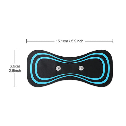 Cervical Massage Pad for Mini Cervical Massager, Self-adhesive Cervical Massage Patch for Neck Massager, 5/10 Pcs