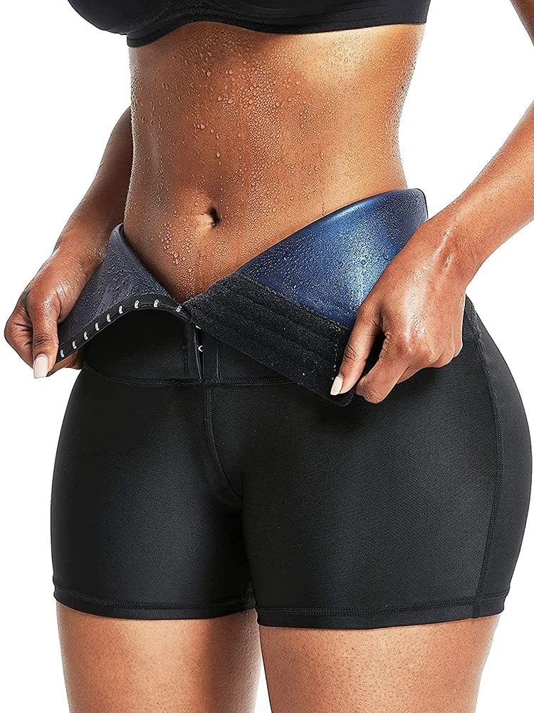 MISSMOLY Sweat Sauna Briefs Body Shaper Shorts Slimming Shapewear for Weight Loss Waist Trainer Tummy Control Thermal Leggings