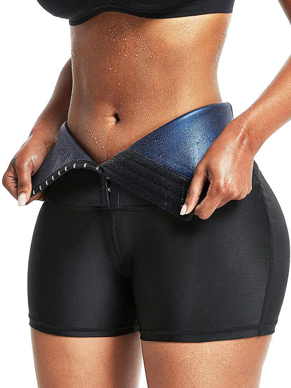 MISSMOLY Sweat Sauna Briefs Body Shaper Shorts Slimming Shapewear for Weight Loss Waist Trainer Tummy Control Thermal Leggings