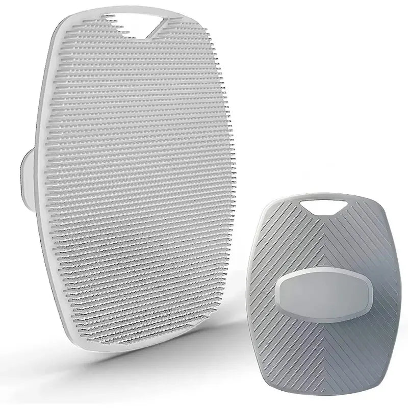 Cepillo de limpieza corporal de silicona suave para exfoliación, práctico, fácil de limpiar, cepillo de baño de silicona, 1 ud.