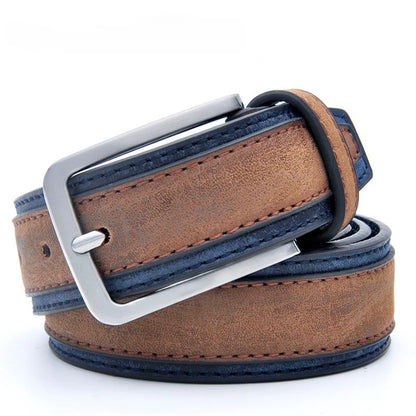 Cinturón de Moda para Hombre – Estilo Casual Lujoso, 3 Colores, Tallas 110-130 cm
