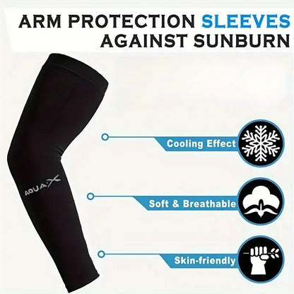 Mangas de Protección Solar UV para Brazos – Pack 3 Pares Transpirables