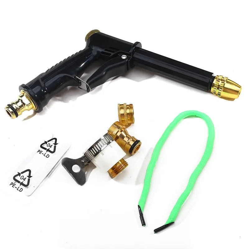 High-pressure water gun for car washing, garden hose nozzle, sprinkler, foam pot, quick connector for water tap, 1/3/5 pieces.