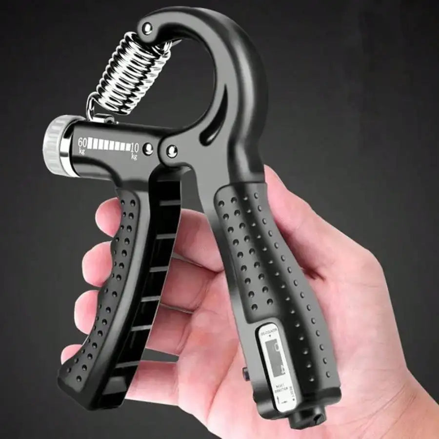 Mini Pistola de Masaje Eléctrica Portátil | 6 Velocidades, Pantalla LCD y 4 Cabezales