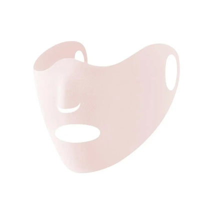 Summer Elastic Ice Silk Mask, UV Protection, Thin Eye Patches, Solid Color Sun Protection Veil, Riding Golf Face Mask