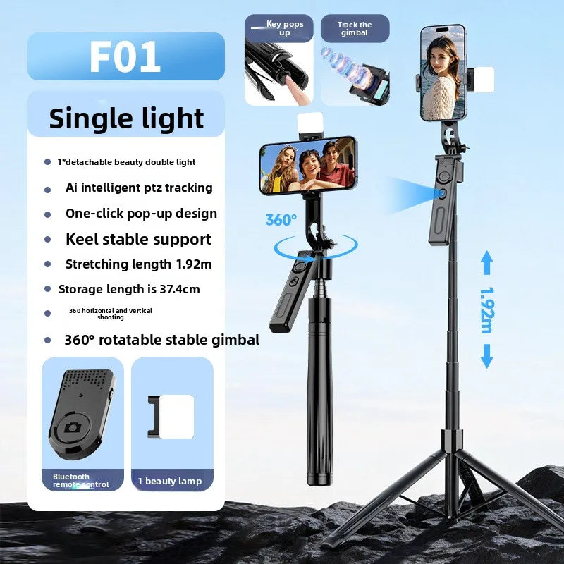 Gimbal para Teléfono con IA | Trípode Bluetooth