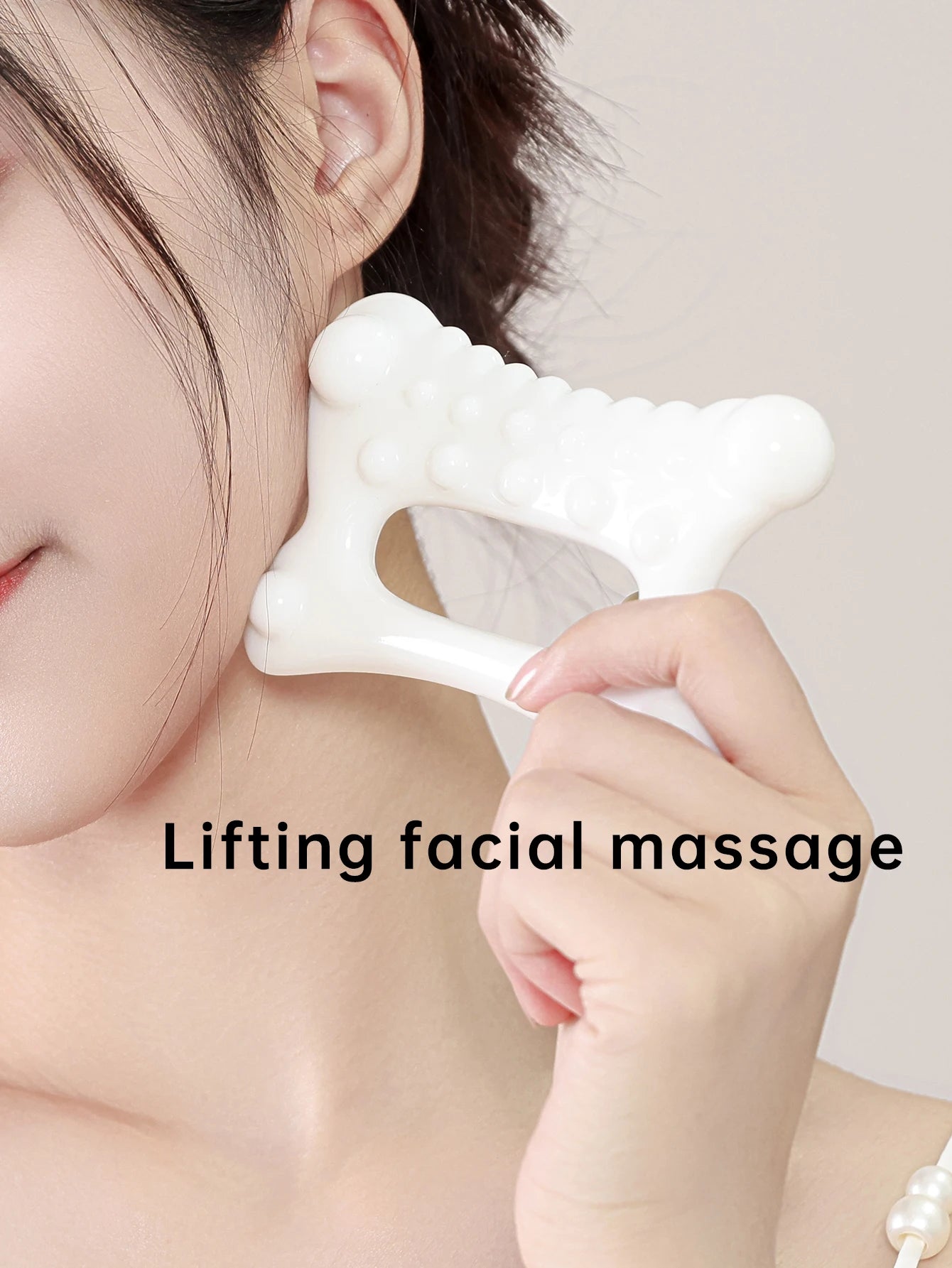 Tabla de masaje Gua Sha para mantenimiento Facial, placa de raspado de cuerpo completo portátil sin estática resinosa para mujeres y adultos, novedad de 2024