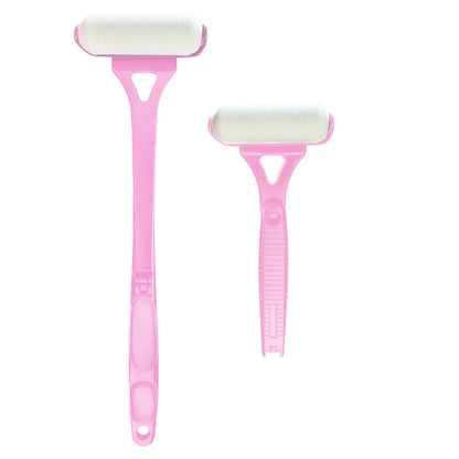 Aplicador de Loción y Protector Solar para Espalda – Mango Largo Plegable con 2 Cabezales