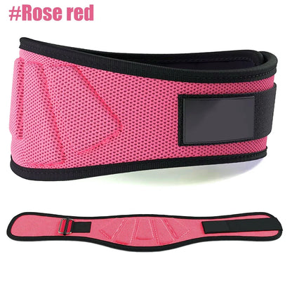 Cinturones de Levantamiento de Pesas para Fitness Deportivo, Soporte Lumbar para Entrenamiento en Gimnasio, Powerlifting, Entrenamiento de Fuerza, Sentadillas, Levantamiento de Pesas