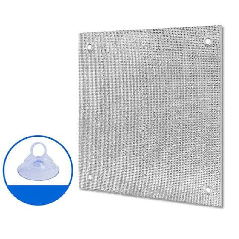 Window Sunshade Film, Household Sunshade Protective Pad, Aluminum Foil Insulating Film, Anti-UV Sun Protection Film for Sunroom