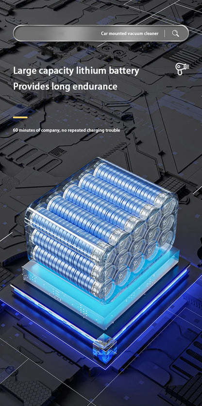 Aspiradora de coche, Mini máquina de limpieza de succión fuerte, soplador portátil inalámbrico, plumero de aire para electrodomésticos