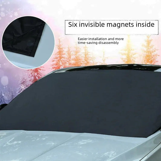 Cubierta Magnética para Parabrisas – Anti-Escarcha y Protector Solar Universal 210x120cm