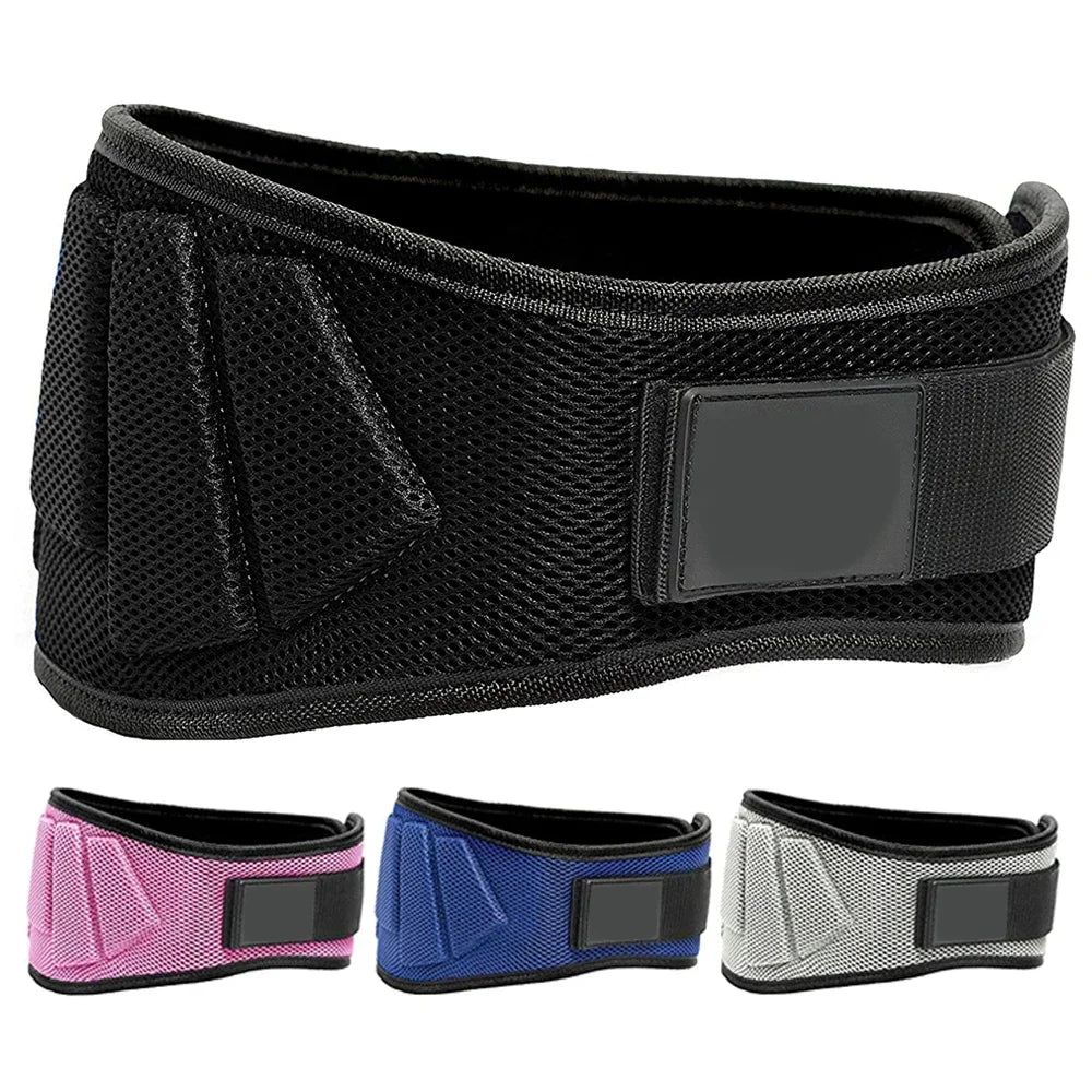 Cinturones de Levantamiento de Pesas para Fitness Deportivo, Soporte Lumbar para Entrenamiento en Gimnasio, Powerlifting, Entrenamiento de Fuerza, Sentadillas, Levantamiento de Pesas