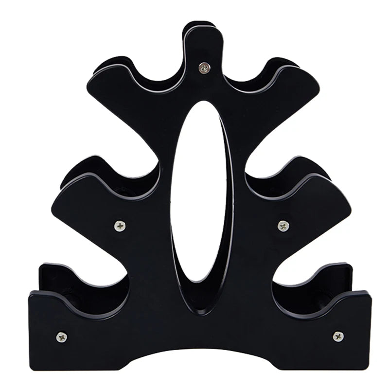 Soporte de Almacenamiento para Mancuernas de 3 Niveles, Soporte Multicapa para Mancuernas, Soporte para Pesas para el Hogar, Oficina o Gimnasio