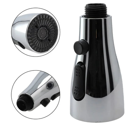 Boquilla rociadora para grifo extraíble de cocina, conexión de 1/2 ", 3 modos, ABS, ahorro de agua, lavabo de baño, cabezal rociador de ducha