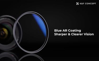 K&F Concept MC Ultra-Slim Multi-Coated HD UV Protection Filter 37mm 43mm 46mm 49mm 52mm 55mm 58mm 62mm 67mm 72mm 77mm 82mm