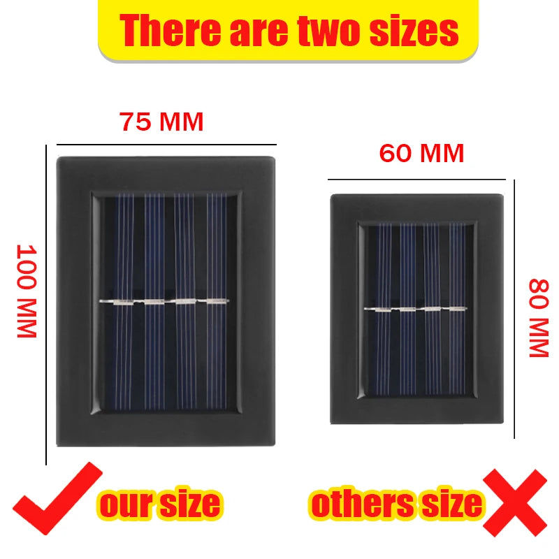Outdoor Solar LED Light, Solar Lighting Sensor Lamp, Street Lights, Outdoor Garden Decoration, Garland, Waterproof Solar Collector