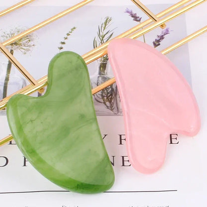 Tablero Gua Sha de Cera de Abejas – Masaje Facial y Acupuntura