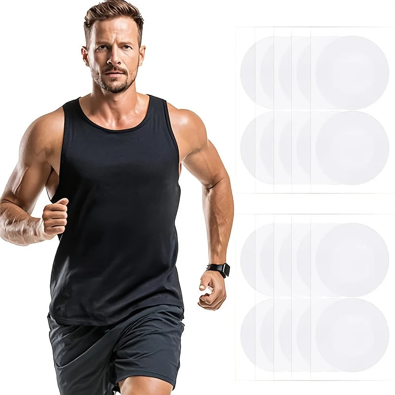 Fundas para Pezones para Hombre – Antifricción, Antisudor e Invisibles – Pack 100 Uds.