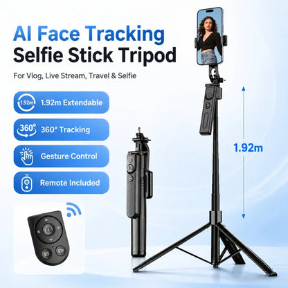 Gimbal para Teléfono con IA | Trípode Bluetooth