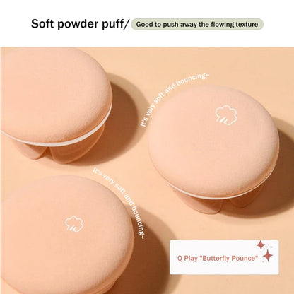 BB Cream Air Cushion, Moisturizing Foundation, Concealer, Whitening, Oil Control, Waterproof, Butterfly Powder Puff, Makeup Cosmetics