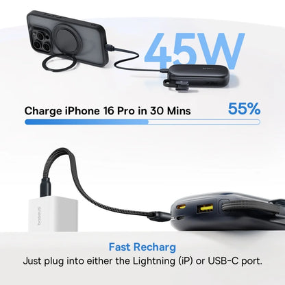 Power Bank Baseus 10 000/20 000 mAh | 45 W