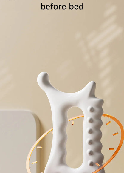 Tabla de masaje Gua Sha para mantenimiento Facial, placa de raspado de cuerpo completo portátil sin estática resinosa para mujeres y adultos, novedad de 2024