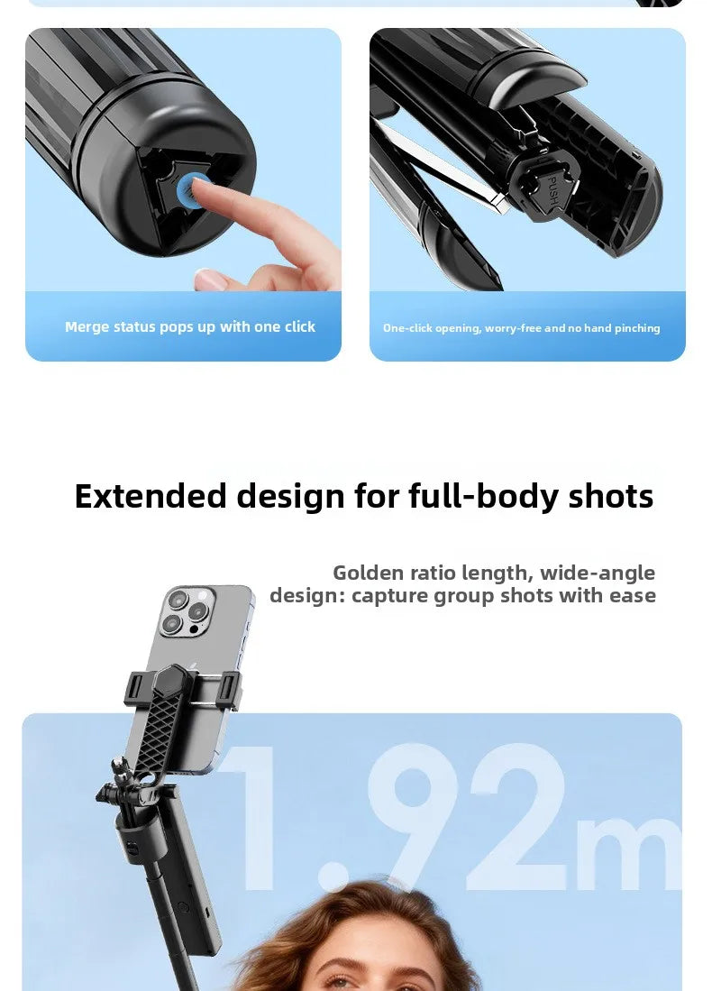 Gimbal para Teléfono con IA | Trípode Bluetooth