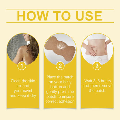 Body shaping patches, fast fat burning lymphatic patches, improve stomach, slimming stickers for women and men, reduce swelling